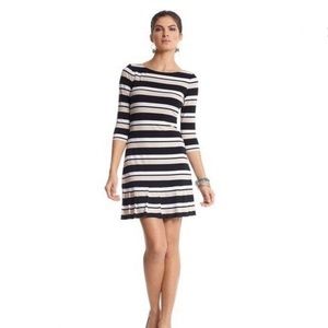 WHBM  I  Striped Sheath Knit Dress